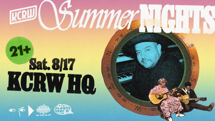 With KCRW DJs Wyldeflower & Raul Campos | Saturday, August 17th, 7:00–11:00 PM